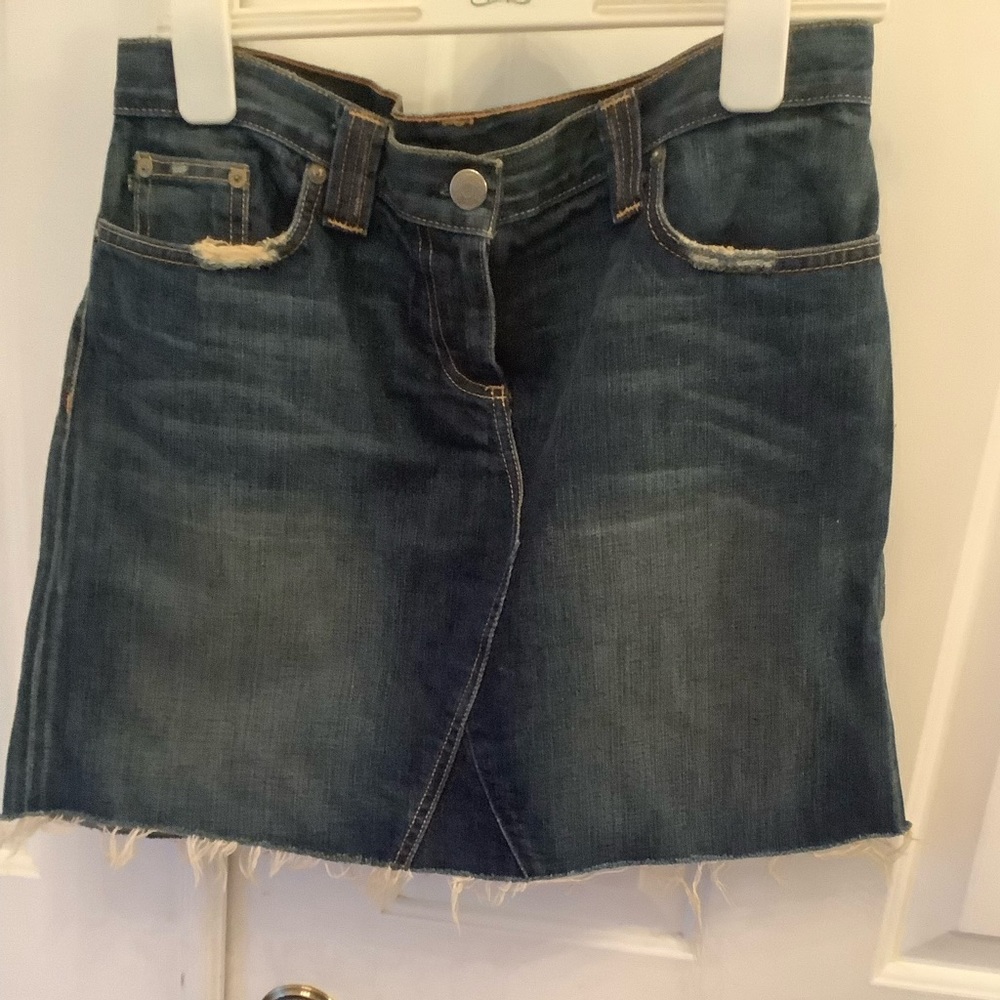 J crew denim miniskirt size 31